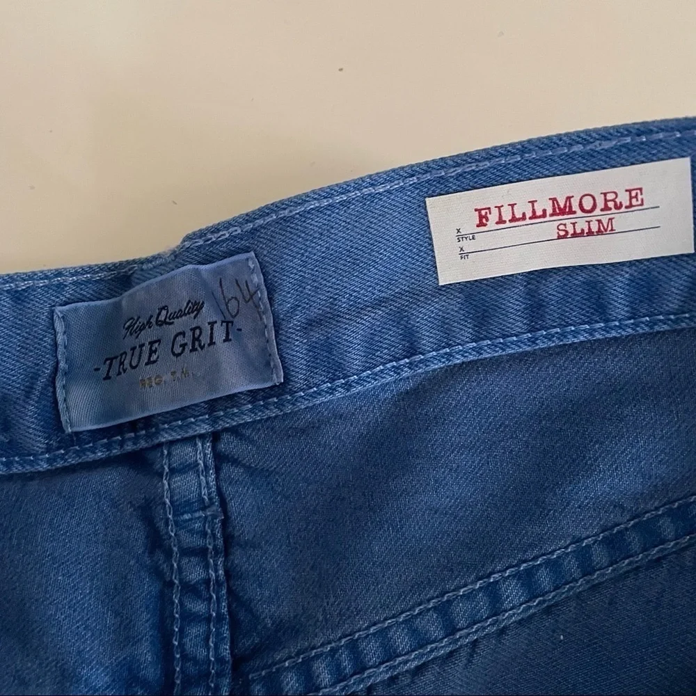 True Grit Men’s Fillmore Slim Fit Jean Blue 32x33